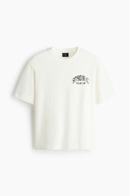 Camiseta con estampado Loose Fit - H&m фото 10