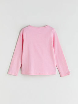 Bisiklet Yaka Basic K?z ?ocuk Ti??rt