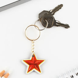 Подарочный набор Больших побед. 23 февраля, блокнот А7, 16 листов и деревянный брелок - Artfox фото 4