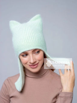 Шапка-ушанка женская Карамелька - Tamasha фото 18