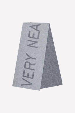 VERY NEAT _ ЕВ 15007/ш/св.серый меланж,тем.серый меланж шарф жен