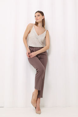 Топ в бельевом стиле с пайетками - Looklikecat фото 4