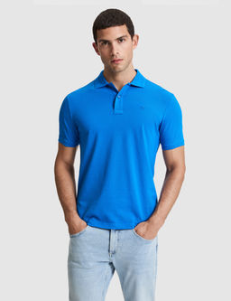 Sax Slim Fit %100 Pamuk D__meli Polo Yaka Basic Ti__rt