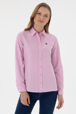 Kad_n Pembe Uzun Kollu Basic G_mlek Sepette S_rpriz _ndirim - U.s. polo assn фото 8