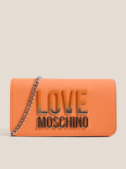 Клатч LOVE MOSCHINO PRISM SLG Артикул 4463808, оранжевый