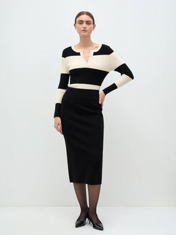 Conso/KUM 240721 - black Юбка женская