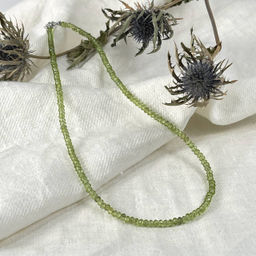 Бусы из Хризолита огранка 45 см +