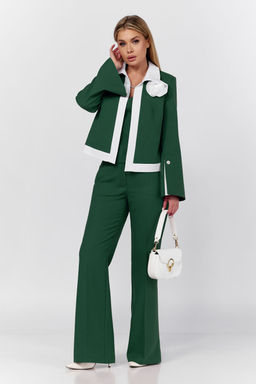 Костюм DOGGI 2921 зел.изумруд+белый