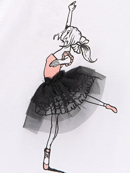 Футболка (лонгслив)	 UD 2718 белый - Mini maxi фото 6