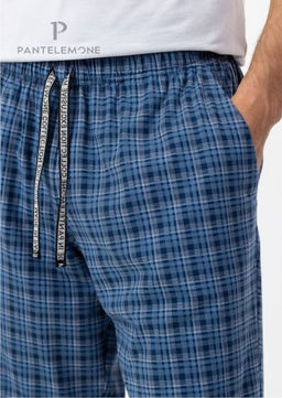 Мужские шорты PH-127 Клетка серая/бордовая - Pantelemone фото 18