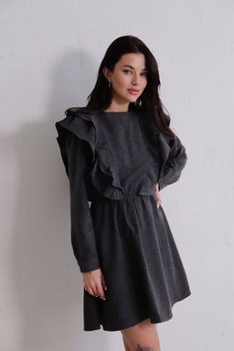 Платье в цвете антрацит - Martichelli фото 10