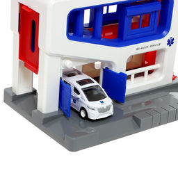 Парковка Скорая, подъёмный механизм, 1 машинка в комплекте, МИКС - Simaland фото 9