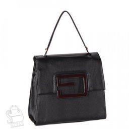 Сумка женская кожаная 88912R black S-Style/50 в Новосибирске