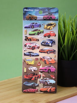 Наклейки объемные "Sports car" (9*22,5 см)