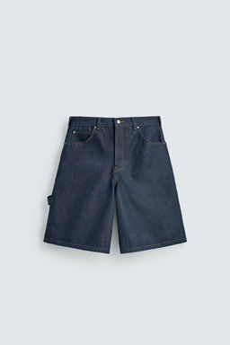 JORTS DENIM BOLSILLO BORDADO / ?ndigo - Zara фото 6