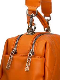 LACCOMA сумка Кристи-Ф826-оранжевый эко кожа хлопок