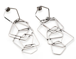 Серьги PR2946 серебро - Mini maxi фото 5