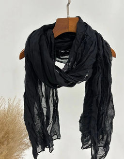 Палантин 180*85см однотонный 33-0001 хвост золотой рыбки - Mini maxi фото 4