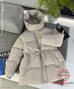 Тёплая женская зимняя куртка-пуховик - Bruno фото 3