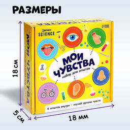 Набор для опытов Мои чувства - Эврики фото 2
