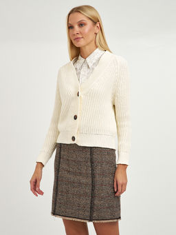 кардиган женский из хлопка на пуговицах - Glenfield фото 5