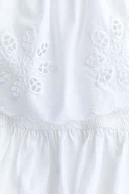 Flounce-trimmed peplum tube top - H&m фото 3