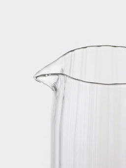 Кувшин "Эко.Дольки" 1500 мл, 9×14×28 см, с бамбуковой крышкой