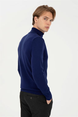 U. S. Polo Assn / Мужской синий базовый свитер - U.s. polo assn фото 11