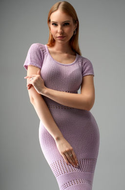 Женское вязаное платье Happyfox  фото 20