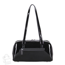 Сумка женская кожаная 5113P black Polina&Eiterou  в Новосибирске