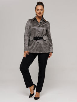 Костюм Galean Style 827 черный с серым кольца