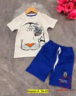 Летний костюм двойка для мальчика
