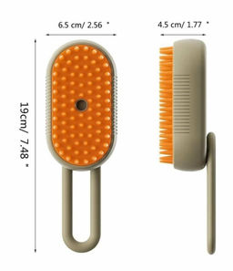 3 в 1 паровая щетка для кошек, электрическая расческа для кошек, массажная расческа для домашних животных для кошек, спрей для воды, щетки для ванны для кошек, товары для ухода за домашними животными - Kingston фото 3