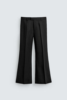 LIMITED EDITION 100% WOOL FLARE FIT SUIT TROUSERS - Zara фото 5