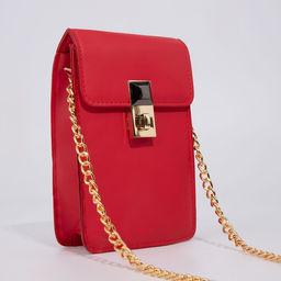 Сумка кросс-боди на молнии, цвет красный - Simaland фото 3