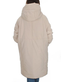 M-9097 BEIGE Пальто зимнее женское CORUSKY (верблюжья шерсть) - Фабричный китай фото 5
