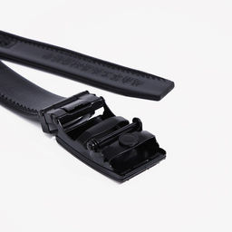 Ремень мужской, ширина 3.5 см, пряжка автомат, цвет чёрный - Simaland фото 3