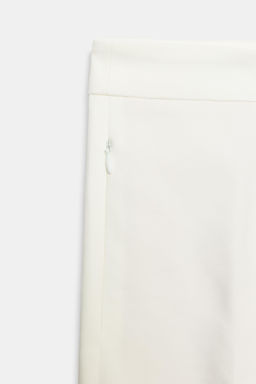 PANTAL?N MINI FLARE / Blanco - Zara фото 8