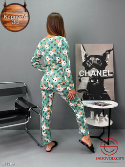 Женская пижама с принтом - Bruno фото 7