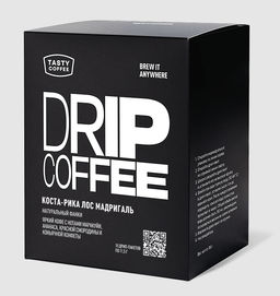 Кофе Tasty Coffee Коста-Рика Лос Мадригаль дрип-пакеты 10 шт