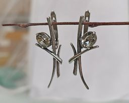 Серьги "Штрих"