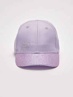 Yaz? Bask?l? K?z ?ocuk Kep ?apka