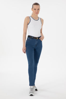 Kad_n Mavi Jean Pantolon Sepette S_rpriz _ndirim - U.s. polo assn фото 3