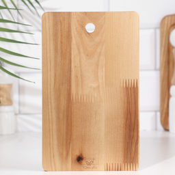 Доска разделочная и сервировочная, 24х15х1,8 см, береза