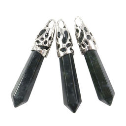 Подвеска маятник натуральный камень Яшма