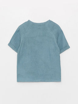 Hakim Yaka K?sa Kollu Erkek Bebek G?mlek - Waikiki фото 2