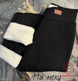 Леггинсы на меху женские - Bruno фото 2