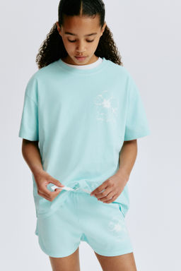 Pantal?n corto en sudadera - H&m фото 4