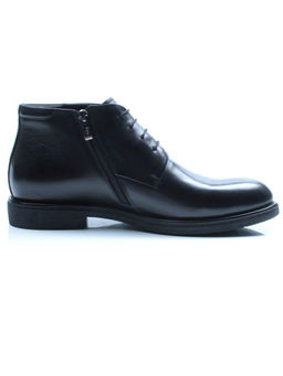 01-H9057 -B7-SW3 BLACK Ботинки демисезонные мужские (натуральная кожа) - Фабричный китай фото 7