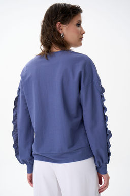 Свитшот Ния (фиалковый) - Эльза фото 4